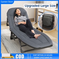 Folding Bed with Mattress Heavy Duty Single Foldable Bed Chair for Home Office Upgraded Large Size