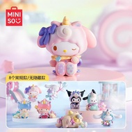 MINISO MINISO Genuine Goods Sanrio Magic Paradise Series Blind Box Decoration Hand-Made Toy Fashion 