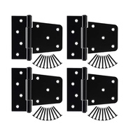 Heavy Duty Gate Hinges 4 Pack 3.5 Inch Hinges for Wood Shed Barn Door