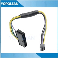 New ATX PSU Power Adapter Cable 24 Pin to 8 Pin For DELL Optiplex 3020 7020 9020 Precision T1700 30c