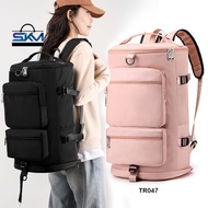 SKM Large Capacity Sport Fitness Travel Beg Galas Backpack 40L TR047 TR041 Duffel Bag Travel Bag