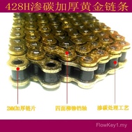 Jialing Chinese Cabbage Zongshen 125GY Motorcycle 132 Section 428 Shunfeng SFR Gold 428H Bold Extend