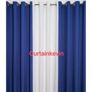 7 feet Plain Curtain new arrival Kurtina with 8 Rings For Window Door Room Home Decoration