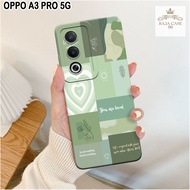 Latest Oppo A3 Pro 5G Case - Rajacase - Oppo A3 pro 5G casing - Aesthetic Softcase Motif - Cellphone