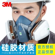 3M7502Gas Mask Spray Paint Professional Protective Mask Anti-Paint Chemical Gas Industrial Dust Spec
