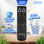 Remot Pengganti untuk Remote Receiver STB DVB T2 Parabola PDV 500 T2 / PDV 600 / PDV 600T2 / PDV 700