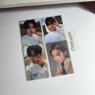 ( set ) enhypen jungwon hoodie dark blood weverse photocard set