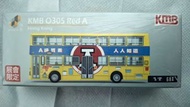 Tiny 微影 KMB 九巴 展會限定 平治 O305 ME 紅A廣告 Red A 68X 元朗 巴士模型 全新未拆膠