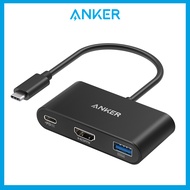 Anker PowerExpand 3-in-1 USB-C PD Multi-Function Hub with 4K HDMI, 100W Power Delivery, USB 3.0 Data Port (A8339)