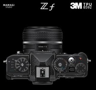 MAMAGI Camera Body Skin Decoration 3M™ Paint Protection Film 8592 Film Cover For Nikon Zf 機頂、機底透明保護貼
