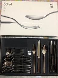 德國🇩🇪 WMF 完美福 餐具24組 全新未使用 不鏽鋼 餐具 刀叉 湯匙 家中雜物出清