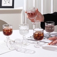 6 shapes of diamonds, wine, cognac, wine and champagne, whiskey glasses, glass cups