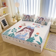 Ice Silk Bed Sheet Washable 3 Feet 3.5 Feet 5 Feet 6 Feet 6.5 Feet