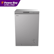 HISENSE ตู้แช่แข็ง (3.7 คิว สีเทา) รุ่น LF129N4TW1