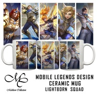MLBB MUG - LIGHT BORN SQUAD HERO SKIN [WHITE MUG]