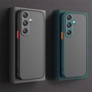 For Samsung Galaxy S24 FE 6.7inch 2024 Case Translucent Matte Back Cover Samsung S 24 Samsun S24FE 2