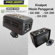 MESIN GX 160 GX 200 GX 220 Exhaust GX160 (5.5 hp) GX200 (6.5 hp) GX220 (7 hp)