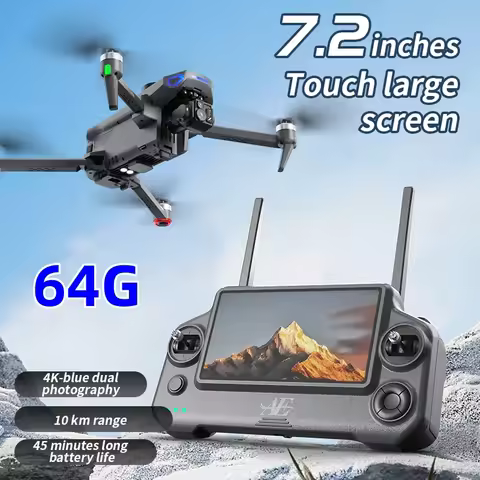 Ae30 Lcd Screen Controlled Three-Axis Pan-Tilt Unmanned Aerial Vehicle Hd Aerial Photography Gps Int
