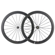 Novatec Hubsmith R13 38, 50mm Carbon Clincher Wheelset Rim Brake Roda Basikal Carbon Ceramic Bearing
