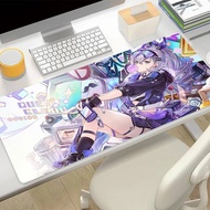 Mouse pad Large H-honkai Star Rail Silver Wolf e-sports game player mouse pad keyboard pad non-slip 