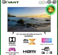 Devant 55 inch 4K UHD VIDAA TV, 55UHD204 - Netflix, YouTube, Prime Video, HDR10+, VIDAA Voice Command, Screen