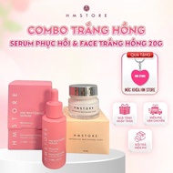 HM STORE WHITE PINK COMBO