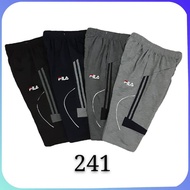 (Stok Sedia 241&242) Seluar 3 Suku Lelaki (2 Poket Tepi) Men 3 Quarter Pant