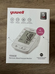 YUWELL เครื่องวัดความดัน รุ่น YE660E/L มีเสียงพูดภาษาไทย แถมฟรี Adapter+ถุงผ้าใส่เครื่อง(รับประกันศู