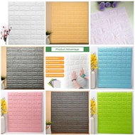 Environmental Friendly 3d Self-adhesive Brick Wall Panel Sticker