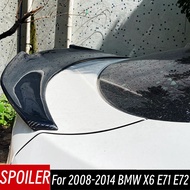 For 2008 09 10 11 12 13 14 BMW X6 E71 E72 Bodykit Car Rear Trunk Lid Boot Ducktail Spoiler Wings Bla