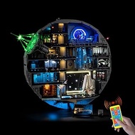 BrickSoul Light Up Kit for Lego Death Star 75419 Building Set, Upgrade RC Adjustable Lighting Mode L