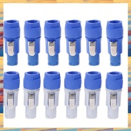 (ZWNA) 12PCS NAC3FCA NAC3FCB Powercon Connector 3 Pin Male Powercon Connector 20A 250V AC Power Plug