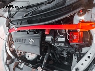 ค้ำโช๊ค HPD Racing ตรงรุ่น Toyota Vios/Yaris Gen 3rd (2013-2020) สินค้าคุณภาพสูง ผลิตจาก Aluminum al