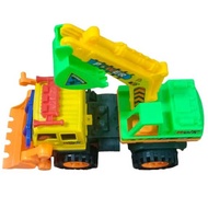 Super Builders Children's Sliding Monster Dozer Toy Excavator Truck
