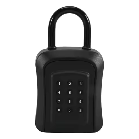 Zinc Alloy Waterproof Intelligent Bluetooth Key Safe Box TT Lock Mobile App Password Unlock Homestay