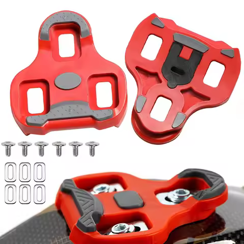 Bike Cleats Compatible with Look KEO Cleats for Indoor Peloton Outdoor Cycling Road & Bicycle Cliple