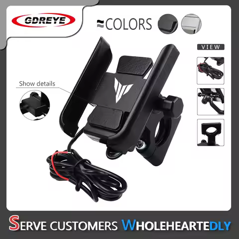 Motorcycle Mobile Phone Holder For YAMAHA MT 03 MT 07 MT 09 MT03 FZ6 XJ6 XJR400 XJR1200 xStand Rotat