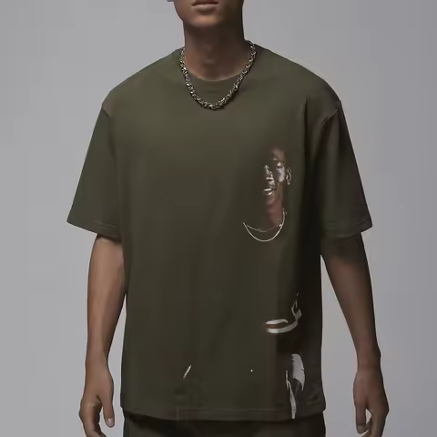 Nike genuine JORDAN Men's Breathable Durable Outdoor Fashion Short Sleeve HV5047-222