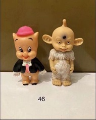 懷舊 BB 吱吱玩具 porky pig 香港 浴火鳳凰 台灣 香港製造 made in Hong Kong 價錢請看內文 （46）