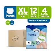 TENA Pants PROskin Super Unisex Adult Diapers XL - Case