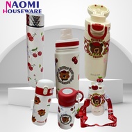 DILLER Tumbler Cherry Bear Tumbler 520ml Stainless Steel 316