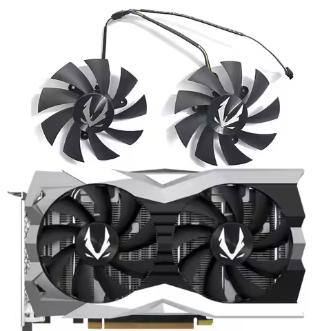 87MM GA92A2H 0.35A GTX 1660 1660Ti Graphics Fans For Zotac GeForce RTX 2060 2070 SUPER Mini Video Ca