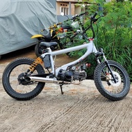 Modifikasi motor BMX Cub Honda Supra