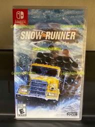 全新 Switch NS遊戲 雪地奔馳 SNOW RUNNER 美版中英文版
