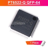 ชิปวงจรรวมแสดงผล LED 6522-Q PT6522 SMD LCD ใหม่เอี่ยมไดรเวอร์ QFP-64 PT6522-Q ของแท้1ชิ้น