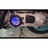 NVX155 V2 NMAX V2 CVT COVER TRANSPARENT WITH LED CVT ENGINE COVER SET NVX V2 NMAX V2 NVX V2 NMAX V2 