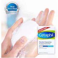 Cetaphil(Dh:Gentle@M@Cleansing Antibacterial Soap~X~Bar%wh127g