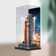 Acrylic Display Case for LEGO 10341 Artemis Rocket Launch System Dustproof Box Collectible