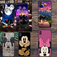 soft black Samsung Galaxy A5 A6 A6 Plus A7 A8 A8 Plus A9 A01 EU Mickey Mouse phone case
