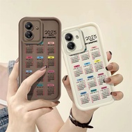 New Year 2025 Calendar Phone Case For Redmi A1+ A3 10 10C Redmi 11A 12 12C 13C Xiaomi POCO C55 POCO 